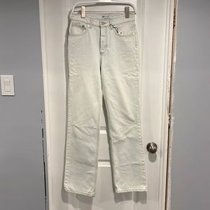 Zara, Very light blue, straight legged jeans
